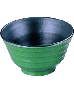 ชามเมลามีนอเนกประสงค์ รุ่น GB-766 สีเขียว ด้านในสีดำ