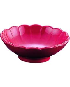 ชามเมลามีนลายดอกเบญจมาศ ขนาดเล็ก รหัส 7915R สีแดงสด