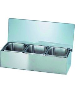 เครื่องจ่ายเครื่องปรุงรสเย็น ขนาด 1/6 จำนวน 3 ชิ้น