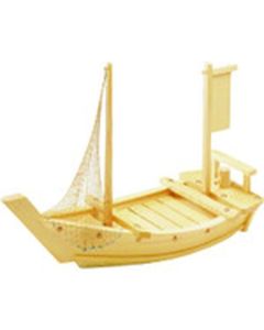 เรือเสิร์ฟไม้สีขาว (ไม่มีตาข่าย) ขนาด 1.6 ชาคุ