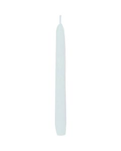 เทียนทรงกรวย ขนาด 10 นิ้ว สีขาว (1 โหล)