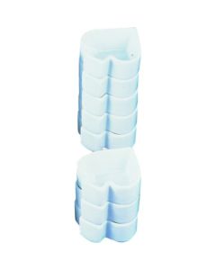จานเล็กทรงพลั่ว (Royal Petit Dish, Spade Shape)