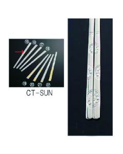 ตะเกียบเกาหลี 18-10 ลายดอกทานตะวัน แบรนด์ CT-SUN