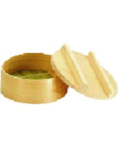 Maru M Hinoki Wappa Seiro (พร้อมฝาปิดและเสื่อไม้ไผ่)