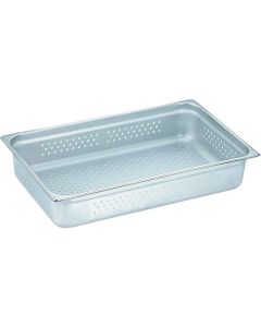 ถาดอาหารเจาะรู DO-EN 18-8 Gastronorm ขนาด 2/3, 150 มม., 823.6 PS