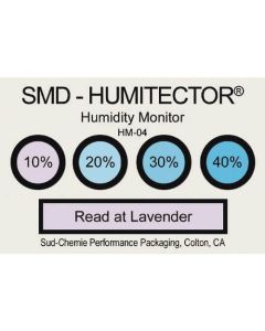 การ์ดแสดงความชื้น ความชื้นสัมพัทธ์ 10, 20, 30, 40% ใช้ซ้ำได้ ปริมาณ 100