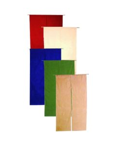 ผ้าม่านโนเรนครึ่งผืน ผ้าฝ้ายผสมลินินเรียบๆ รหัส 001-08 สีธรรมชาติ