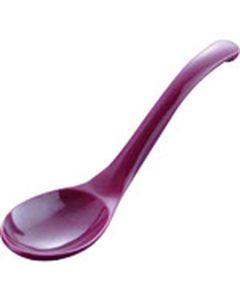 ช้อนเมลามีนจีน SA รุ่น ME-1 สีแดงเวอร์มิเลียนดำ