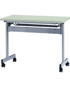 โต๊ะพับซ้อนได้ (ไม่รวมแผงด้านข้าง) ขนาด 1200 x 450 มม. สีหน้าโต๊ะ: สีเทาใหม่