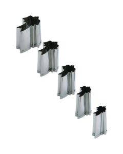 ชุดแม่พิมพ์คุกกี้ทำมือสำหรับใช้ในเชิงพาณิชย์ SA18-8 (5 ชิ้น) - Swallow