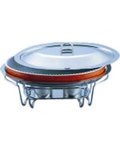 ชุดอุ่นอาหารทรงรี SA Boulogne พร้อมตะแกรงกรอง รุ่น 7-PC200-44 สีน้ำตาล