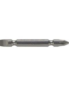 ดอกไขควง Bronze Bit แบบสองหัว #2×6.0×65 มม. (2 ชิ้น)