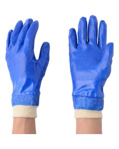 Interlocked Cotton Lined Nitrile Glove With Jersey Wrist.S 5ชุด