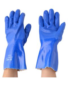 Antifreeze NBR Coated Brushed Back 100% Cotton Lined Gloves 5ชุด