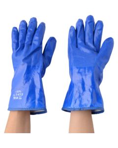 Antifreeze NBR Coated 100% Cotton Lined Gloves With Acrylic Pile Brushed Inner 5ชุด