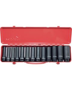 Impact Deep Socket Set 1/2Sq.Dr. 6-P 1อัน