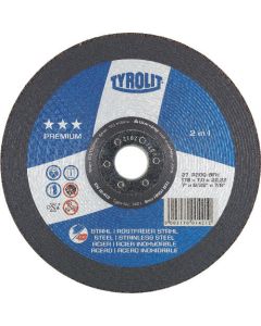 [ยกเลิก] TYROLIT offset หินลับมีดชนิดพรีเมี่ยม 178mm #30