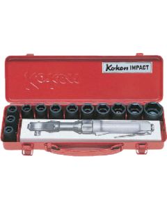 Impact Socket Set 1/2Sq.Dr. 6-P 1อัน