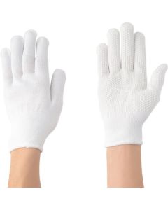 Polyvinyl Chloride Dotted 100% Cotton Knitted Glove 10ชุด