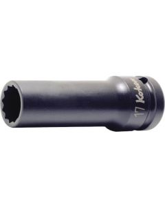 Impact Deep Socket 1/2Sq.Dr. 12-P 8Mm Thin Walled 1อัน