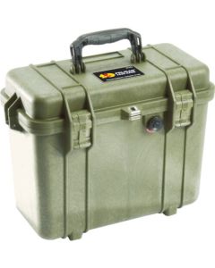 กล่องเก็บของ อเนกประสงค์ PELICAN 1430 (แบบไม่มีฟองน้ำ) สีเขียวมะกอกเข้ม ขนาด 430×244×341 มม.