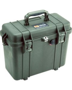 กล่องเก็บของ อเนกประสงค์ PELICAN 1430 สีเขียวมะกอกเข้ม ขนาด 430×244×341 มม.