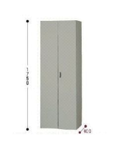 ตู้เก็บเอกสารสองประตู ขนาด กว้าง 600 x ลึก 400 x สูง 1750 มม.
