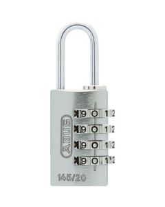 กุญแจเลื่อนแบบตัวเลข 4 ขั้น 145-4d 20 BK