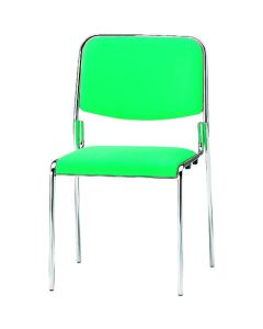 เก้าอี้ประชุม 4 ขา สีเขียวใส