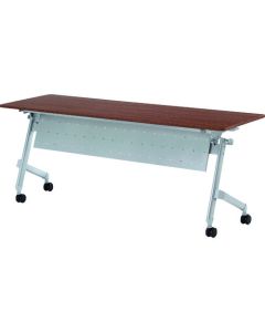 โต๊ะพับ ATN-P1845 ขนาด 1800 x 450 มม. สีไม้เข้ม