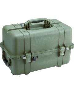 กล่องเก็บของ อเนกประสงค์ PELICAN 1460 สีเขียวมะกอกเข้ม ขนาด 529×323×324 มม.