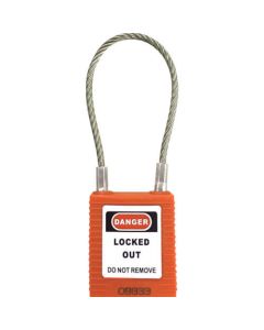 Lockout Cable Pad Lock 1อัน