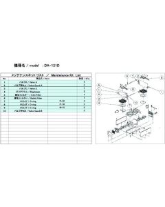 ชุดบำรุงรักษาสำหรับ DA-121D