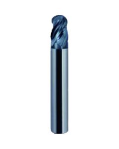 4 flutes ball endmill AlTiN