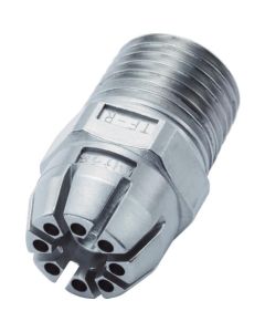 หัวเป่าลมแบบกลม SUS316L เกลียวตัวผู้ 1/4 ⌀1.4