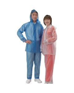 Rain suit blue 1ชุด