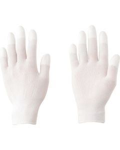 Finger Top ถุงมือไนลอนเคลือบ PU ปลายนิ้ว S