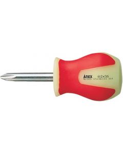 1505 ไขควงสั้นด้ามเรืองแสง ปากแฉก PH2 x 35mm