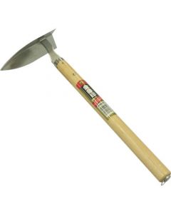 จอบสามเหลี่ยม หัวสแตนเลส มือเดียว