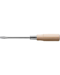 150 ไขควงด้ามไม้แกนทะลุ ปากแบน SL7.0 x 125mm