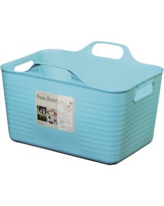 Happy bucket square type S  blue  อันละ 1 อัน