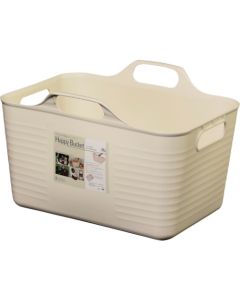 Happy bucket square type S  ivory  อันละ 1 อัน