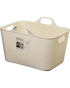 Happy bucket square type M  ivory  อันละ 1 อัน