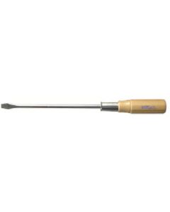 150 ไขควงด้ามไม้แกนทะลุ ปากแบน SL9.0 x 200mm