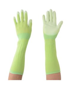 Urethane Coated Glove With Arm Covered S 10ชุด