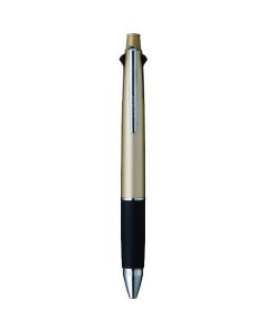 ปากกาลูกลื่น JETSTREAM 4 สี 0.38mm / ดินสอกด 0.5mm (ด้าม Gold)