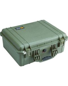 กล่องเก็บของ อเนกประสงค์ PELICAN 1550 สีเขียวมะกอกเข้ม ขนาด 524×428×206 มม.
