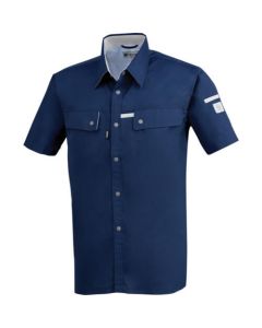 เสื้อเชิ้ตแขนสั้น 1552-19-LL