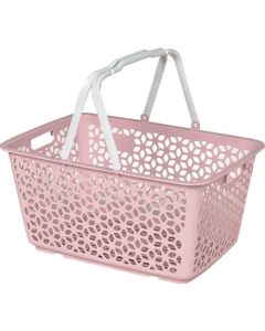 Handle stacking basket pink  อันละ 1 อัน
