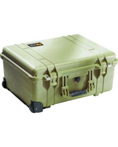 กล่องเก็บของ อเนกประสงค์ PELICAN 1560 (แบบไม่มีฟองน้ำ) สีเขียวมะกอกเข้ม ขนาด 560×455×265 มม.